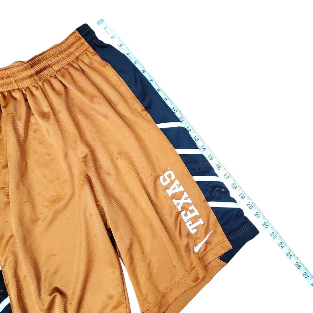 TEXAS LONGHORNS Shorts Adult Small Brown NIKE ELITE College Football Activewear - Picture 4 of 9